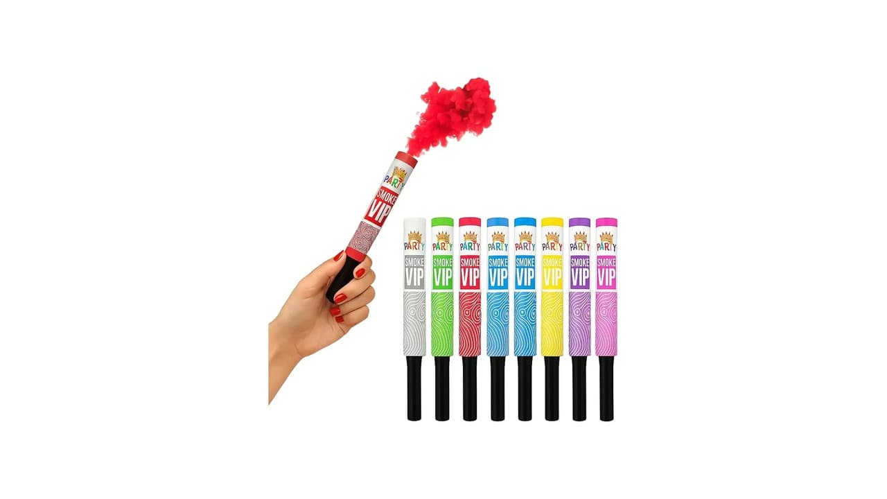 Top 10 Melhores Bastão de Fumaça Colorida: Qual Cor Ideal para Seu Evento?