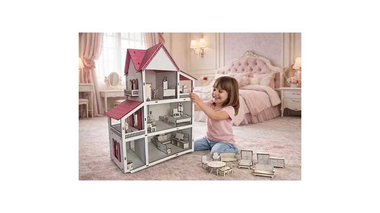 Top 10 Melhores Casinhas de Boneca de Madeira Grande: Qual Estimula Mais a Criatividade?