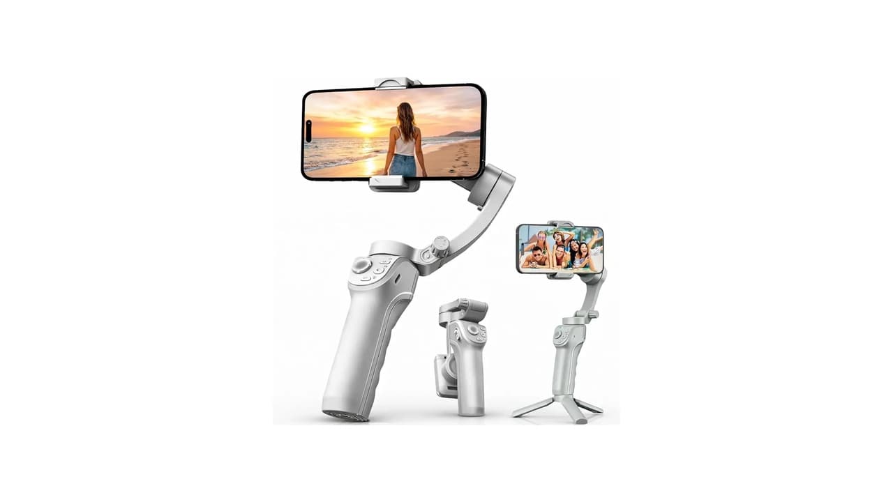 Top 10 Melhores Estabilizadores de Celular Gimbal: Rastreamento IA e 3 Eixos Imbatíveis