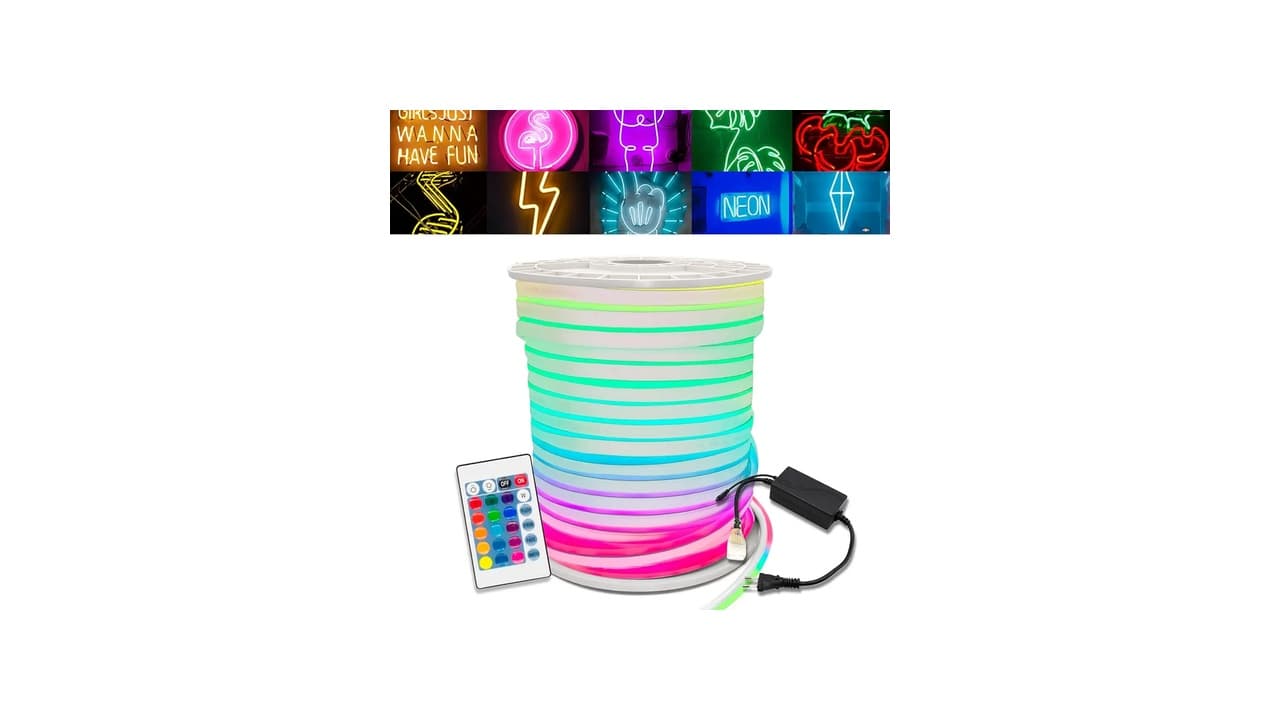Top 10 Melhores Fitas de LED Neon: Iluminação Vibrante para Qualquer Ambiente
