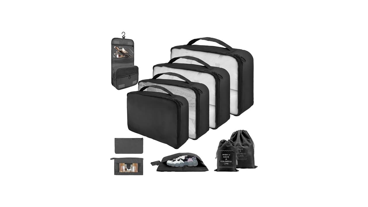 Top 10 Melhores Kits Organizadores de Mala: Compactação e Organização em Foco!