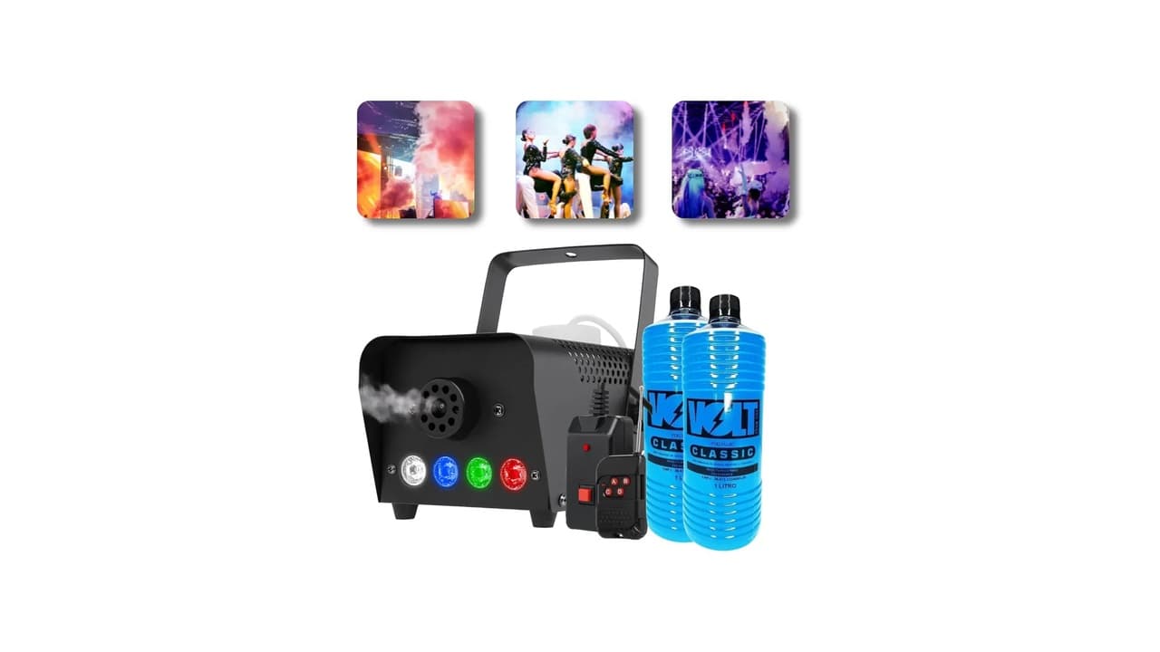 Top 10 Melhores Máquinas de Fumaça com LED: Qual Escolher para Eventos Incríveis?