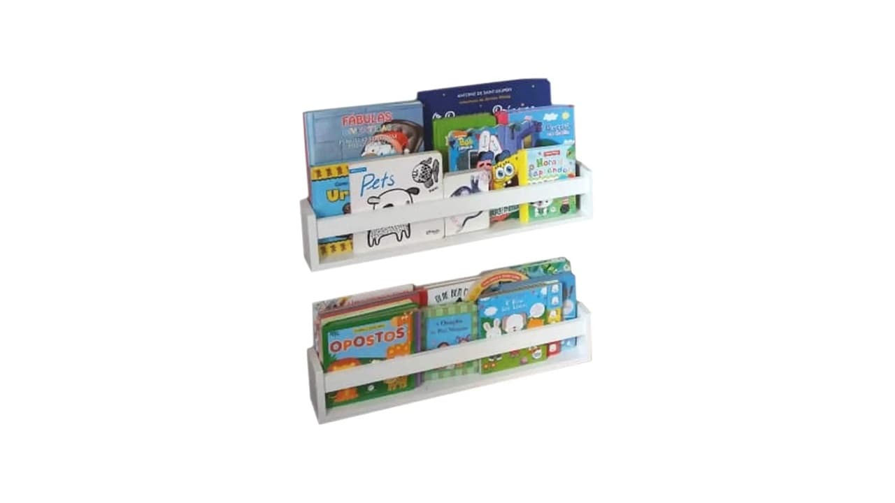 Top 10 Melhores Prateleiras para Livros Infantis: Organize com Segurança e Estilo!