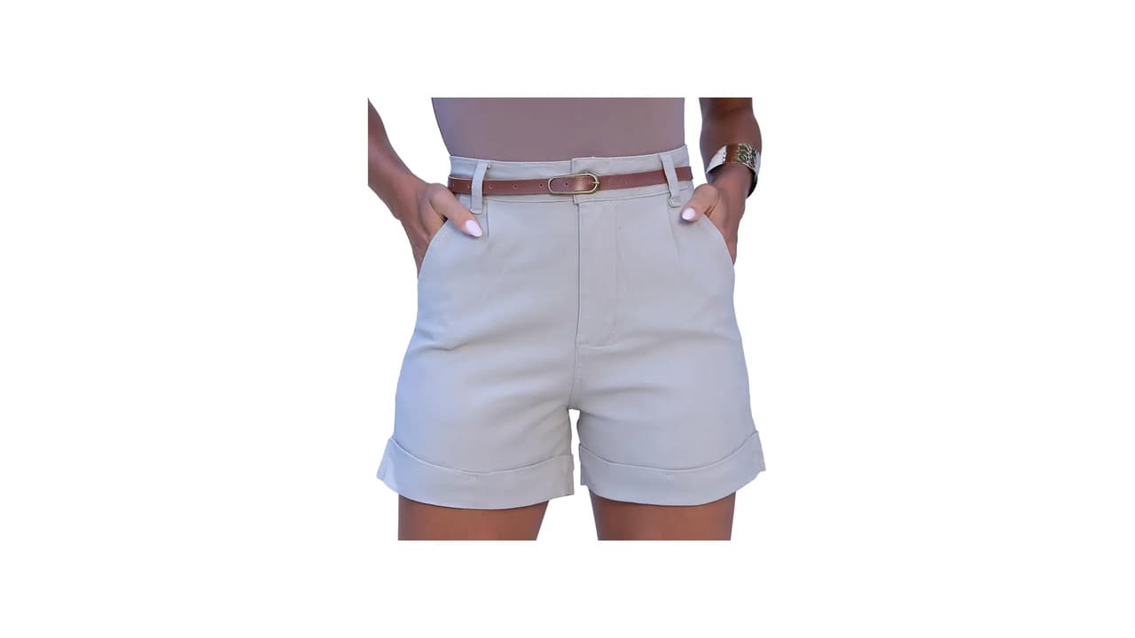 Top 10 Melhores Shorts de Alfaiataria com Cinto: Qual Garante Estilo e Conforto?