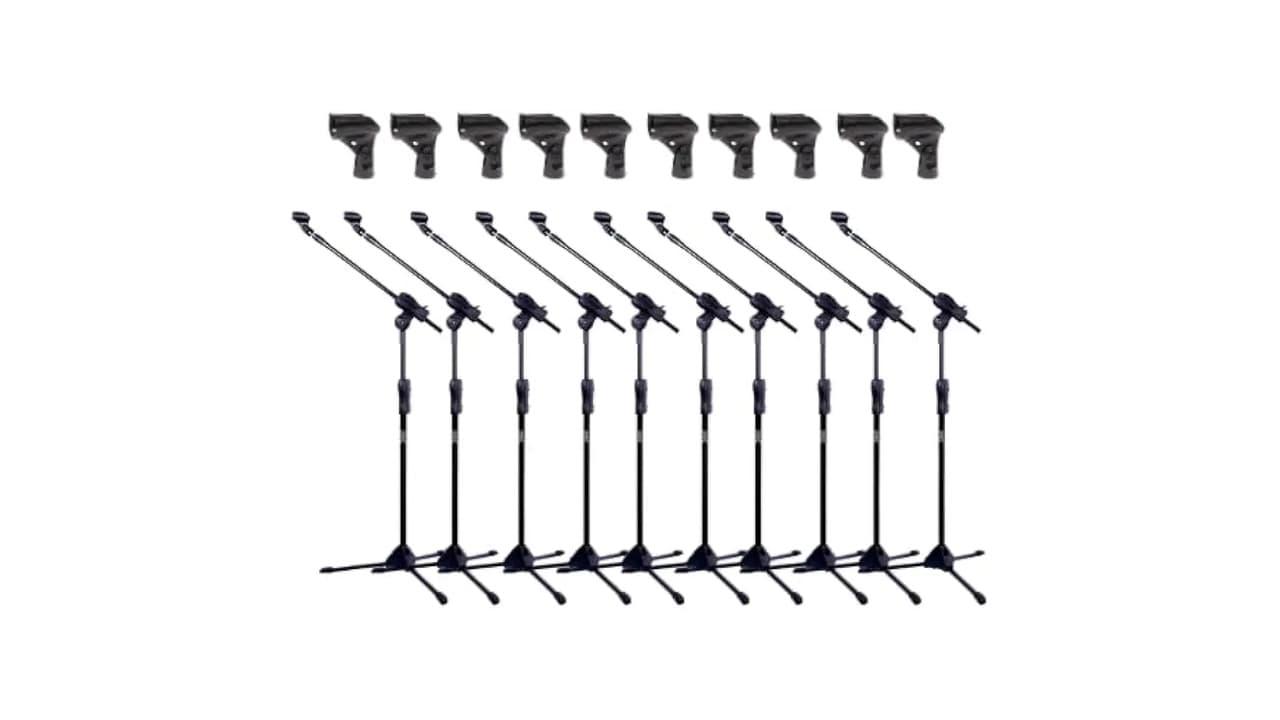 Top 10 Melhores Suporte para Microfone Girafa: Qual o Ideal para Palco ou Estúdio?