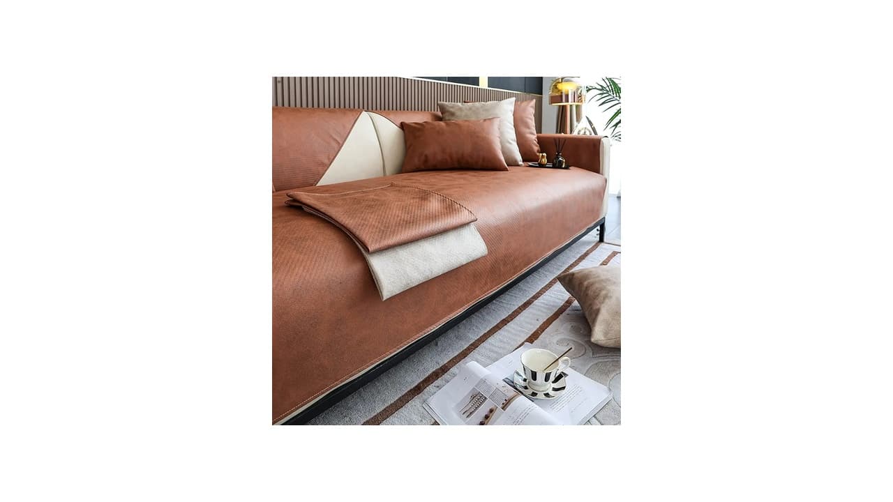 Top 10 Melhores Capas para Sofá de Couro Sintético: Conforto e Proteção para Todos os Tipos de Ambientes