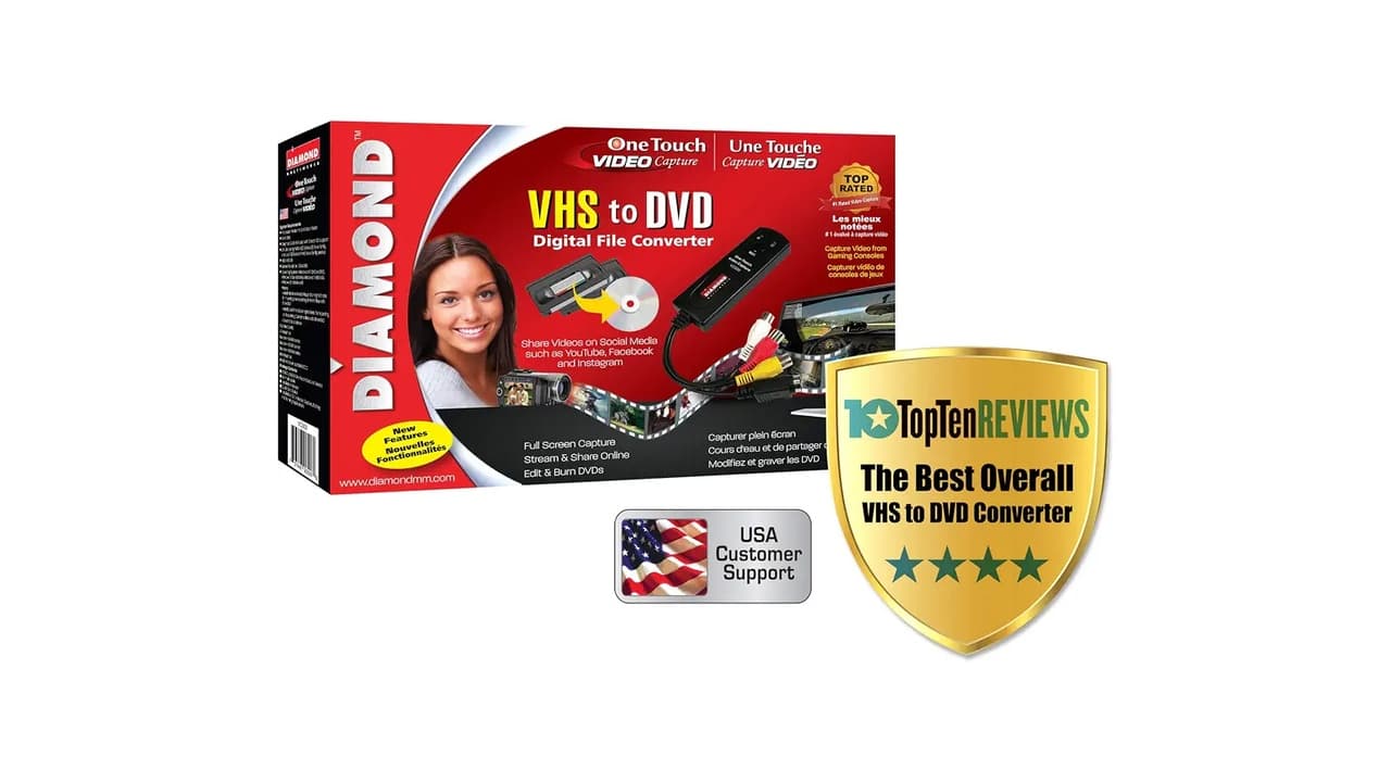 Top 10 Melhores Conversores VHS para Digital: Recupere suas Memórias com Qualidade