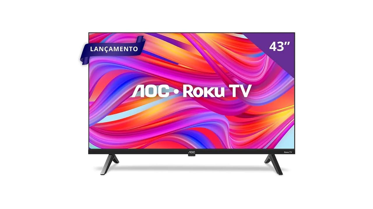 Top 7 Melhores TVs AOC 43 polegadas: Qual Tem a Melhor Tecnologia Smart?