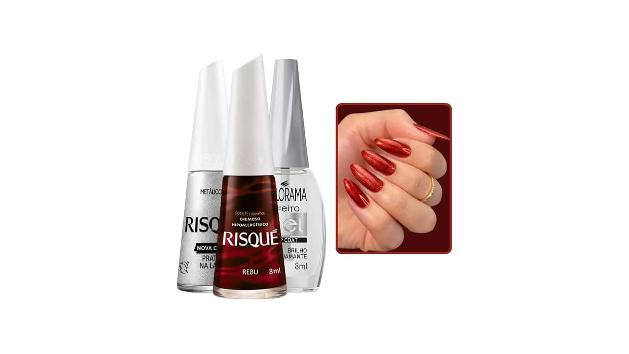 Top 10 Melhores Esmaltes Vermelhos Risqué: Qual Escolher para Unhas Perfeitas?