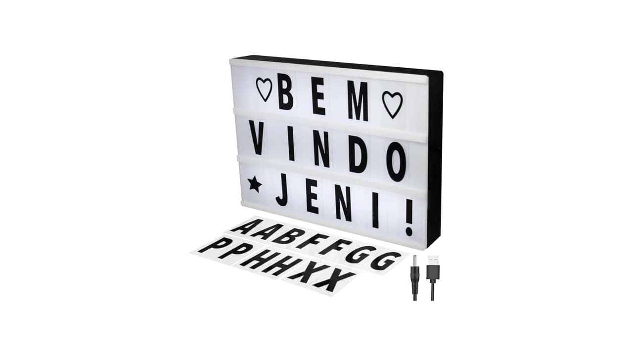 Top 10 Melhores Letreiros Luminosos de LED Personalizável: Qual o Ideal para Decoração?