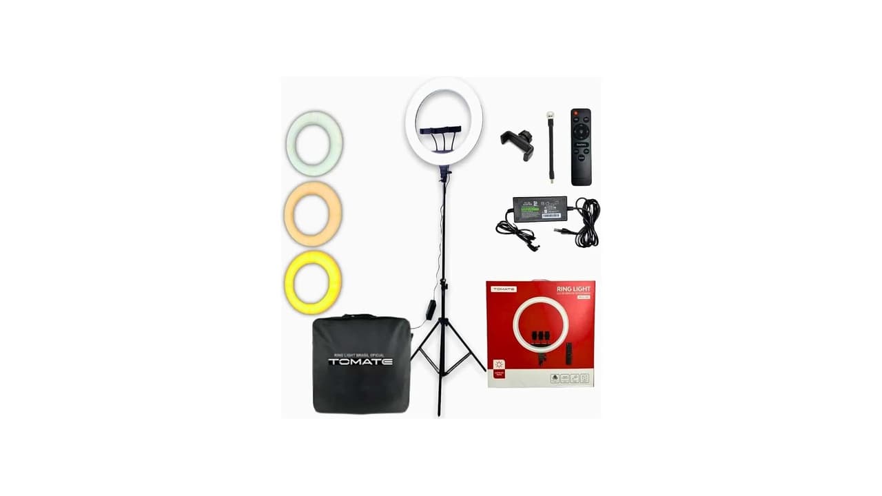 Top 10 Melhores Ring Light Tomate: Qual Ilumina de Forma Profissional?