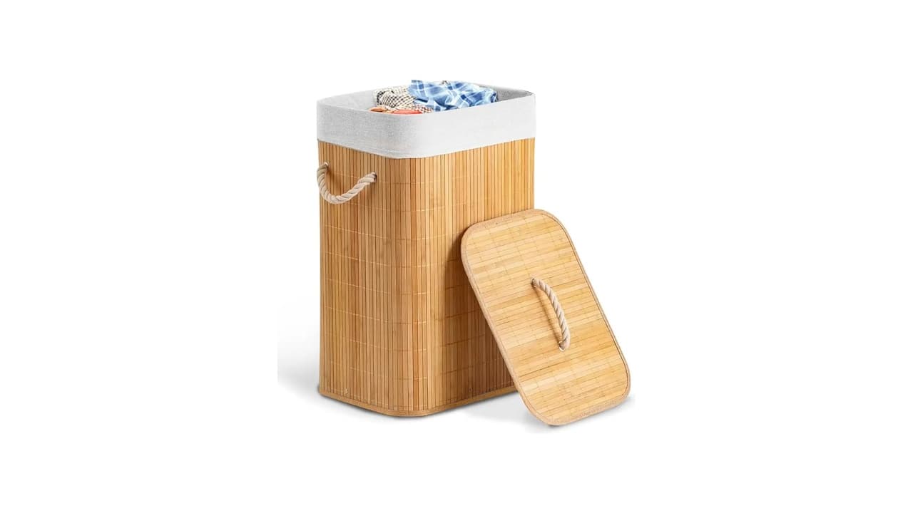 Top 7 Melhores Cestos de Roupa Suja de Bambu: Durabilidade e Estilo